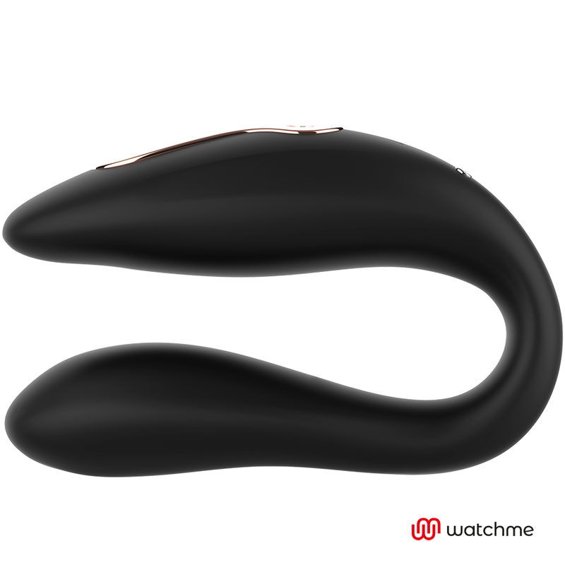 ANNE'S DESIRE - STIMULATEUR COUPLE DUAL PLEASURE CONNECTE WATCHME NOIR/OR