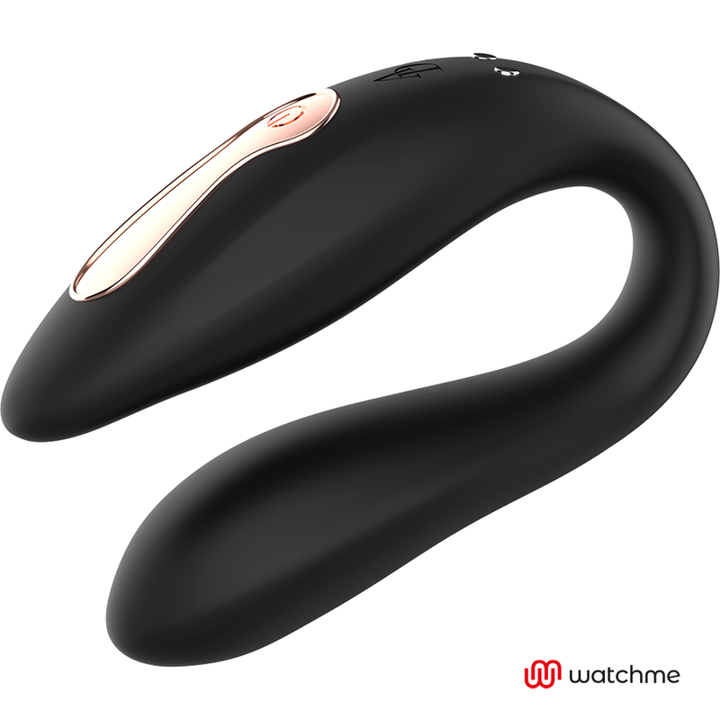 ANNE'S DESIRE - STIMULATEUR COUPLE DUAL PLEASURE CONNECTE WATCHME NOIR/OR