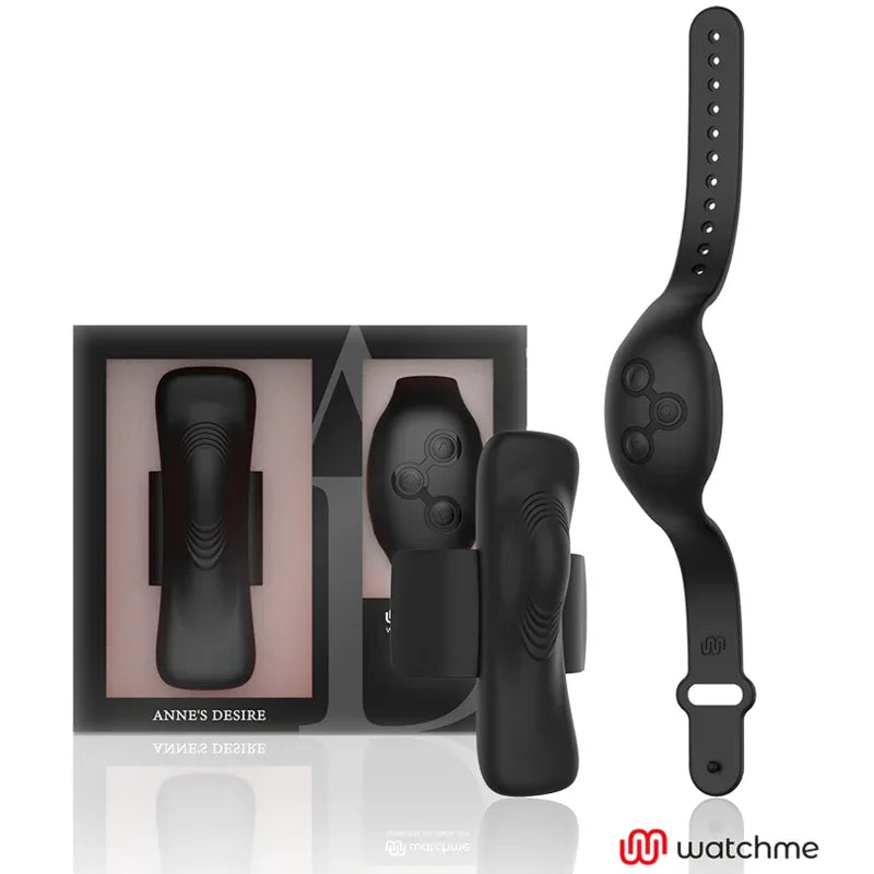 ANNE'S DESIRE - PANTY SECRET CONNECTE WATCHME NOIR - Incandessens