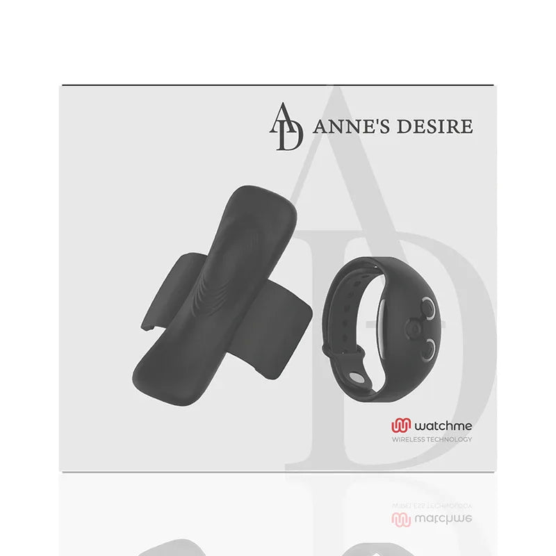 ANNE'S DESIRE - PANTY SECRET CONNECTE WATCHME NOIR - Incandessens