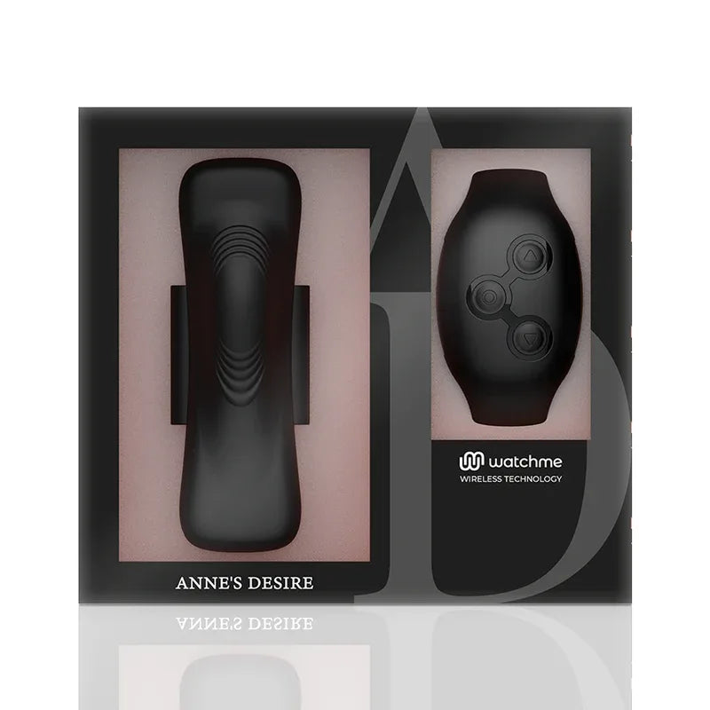 ANNE'S DESIRE - PANTY SECRET CONNECTE WATCHME NOIR - Incandessens