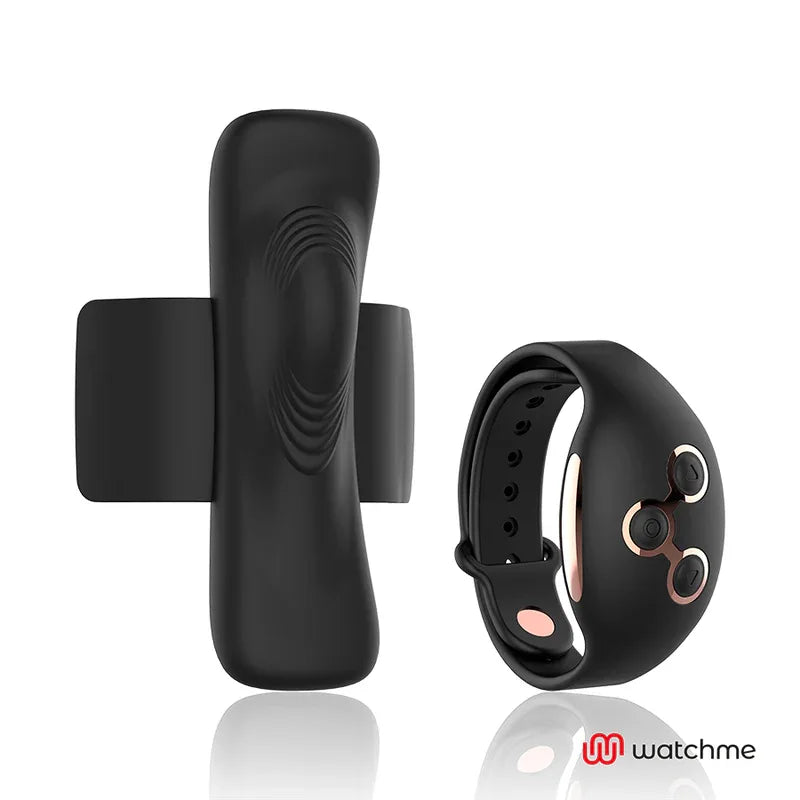 ANNE'S DESIRE - VIBROMASSEUR AD PANTY SECRET LUXE AVEC TECHNOLOGIE WATCHME NOIR/OR - Incandessens