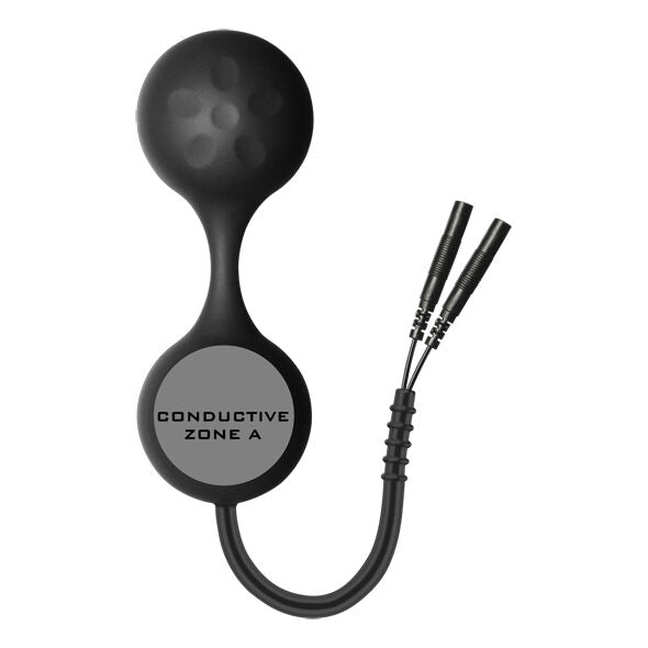 ELECTRASTIM - BOULE DE GEISHA LULA SILICONE NOIR