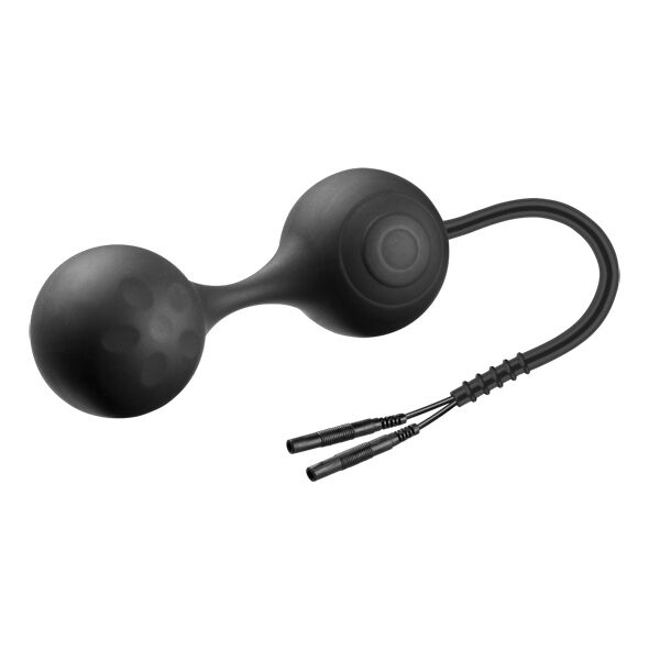 ELECTRASTIM - BOULE DE GEISHA LULA SILICONE NOIR