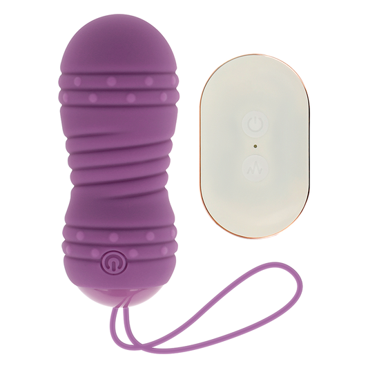 OHMAMA - OEUF TÉLÉCOMMANDE 7 MODES DE ROTATION LILAS