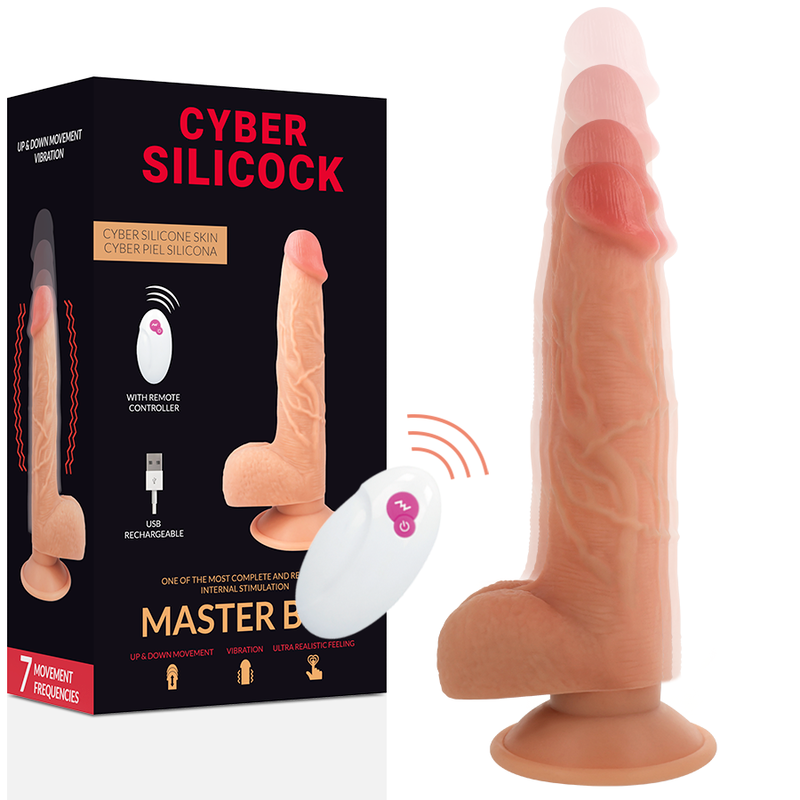 CYBER SILICOCK - RÉALISTE MASTER BEN 23.88 CM -O- 4.3 CM