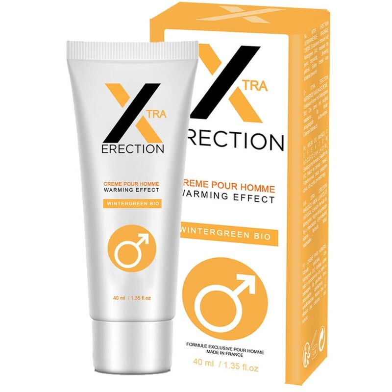 RUF - X ERECTION CRÈME D'ÉRECTION EFFET CHALEUR 40 ML