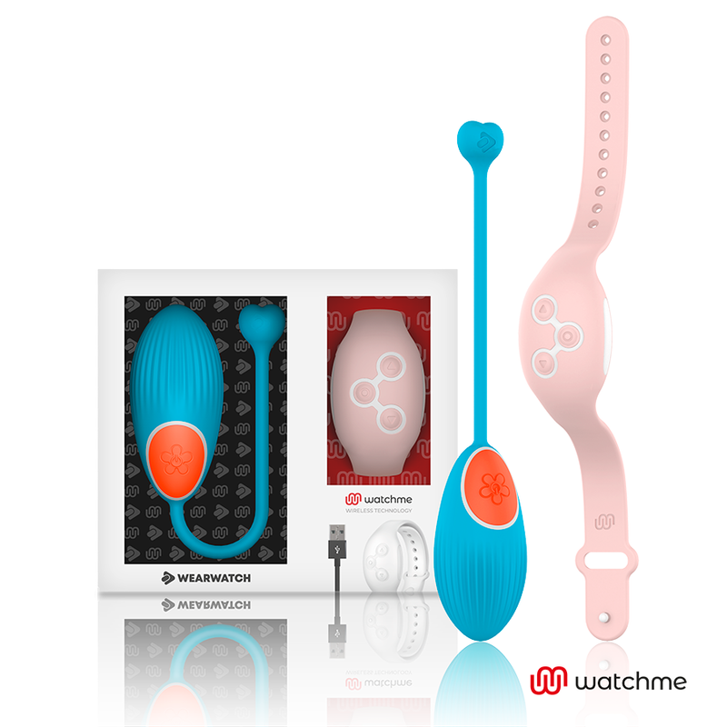 WEARWATCH - WATCHME TECHNOLOGIE OEUF BLEU / ROSE